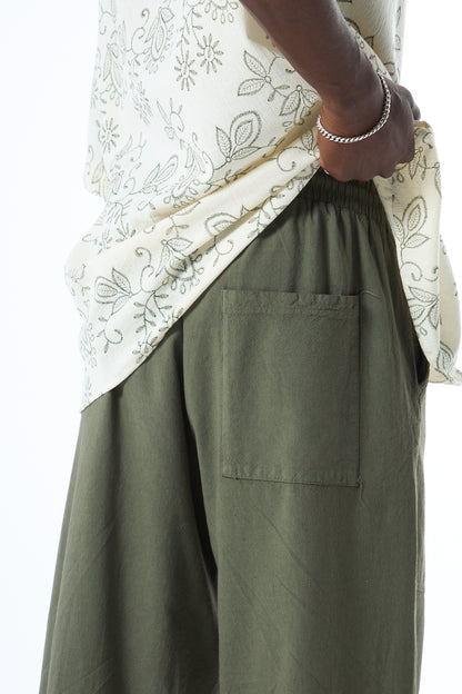 Baggy Keten Pantolon 40-804