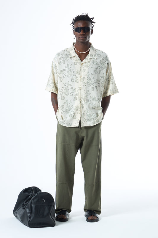 Baggy Keten Pantolon 40-804