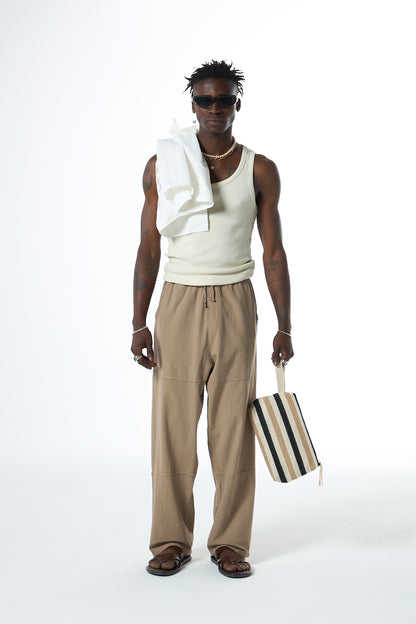 Baggy Keten Pantolon 40-804