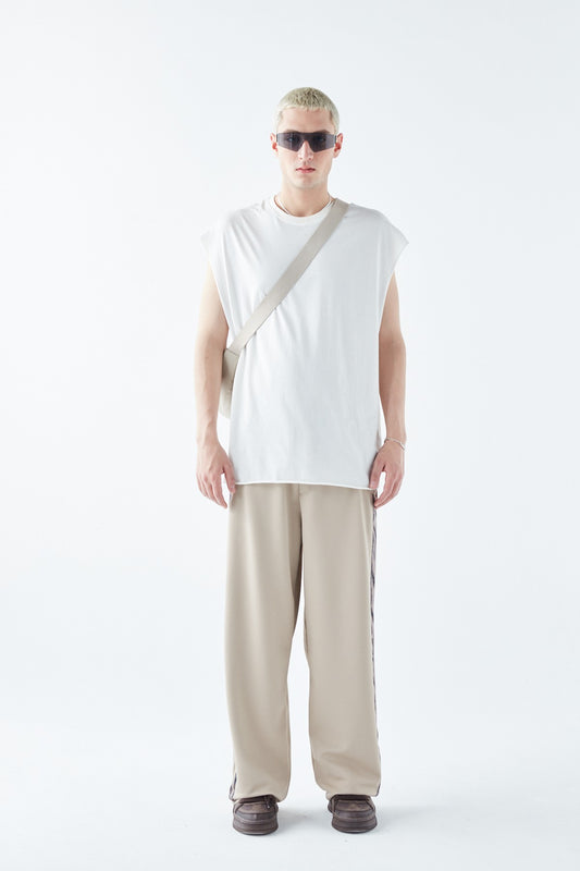 Şerit Detaylı Baggy Eşofman Altı