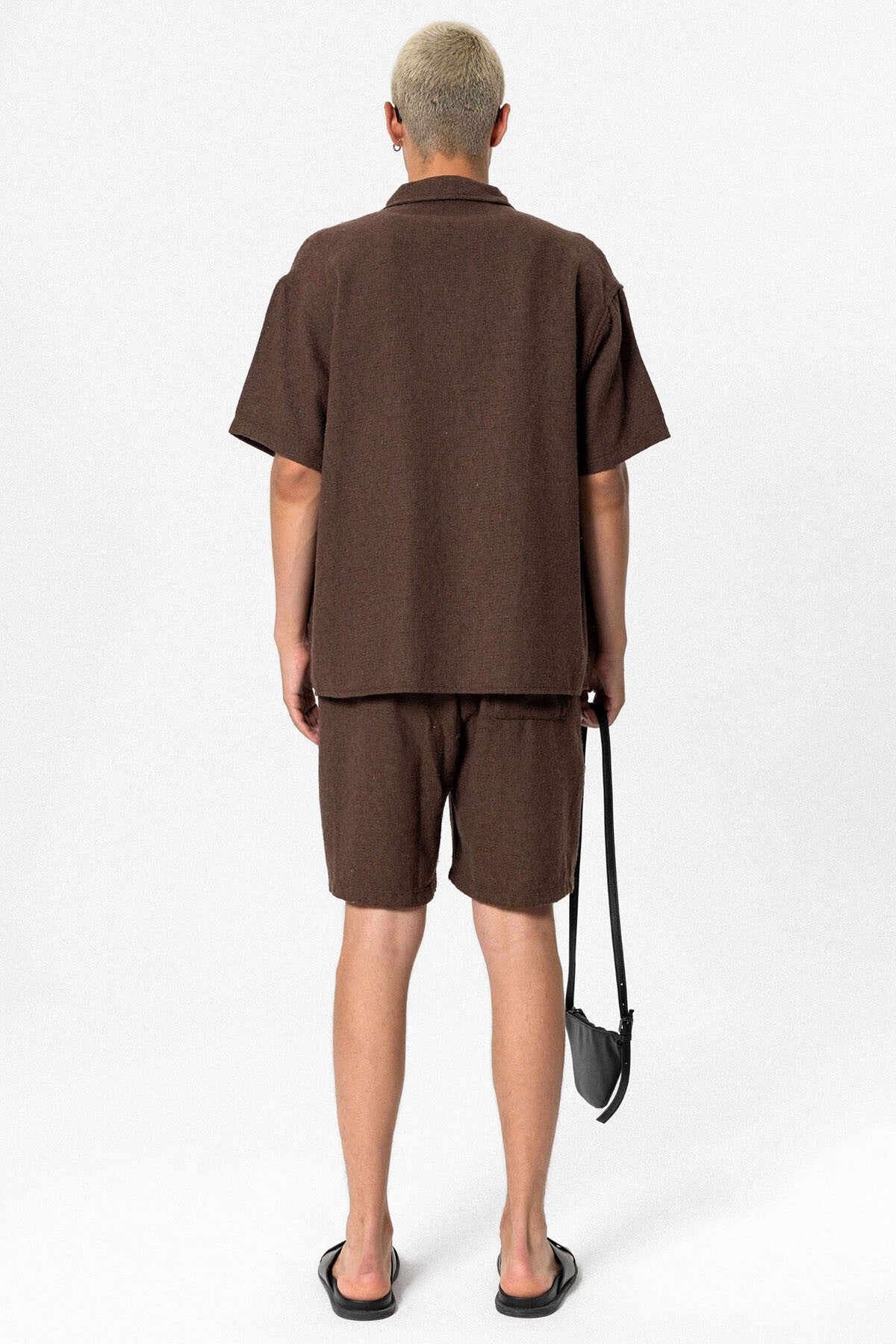 Oversize Şort Gömlek Takım