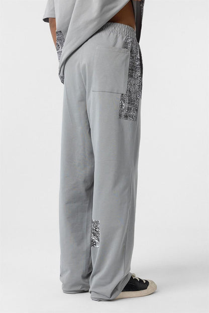 Etnik Desenli Oversize Eşofman Takım