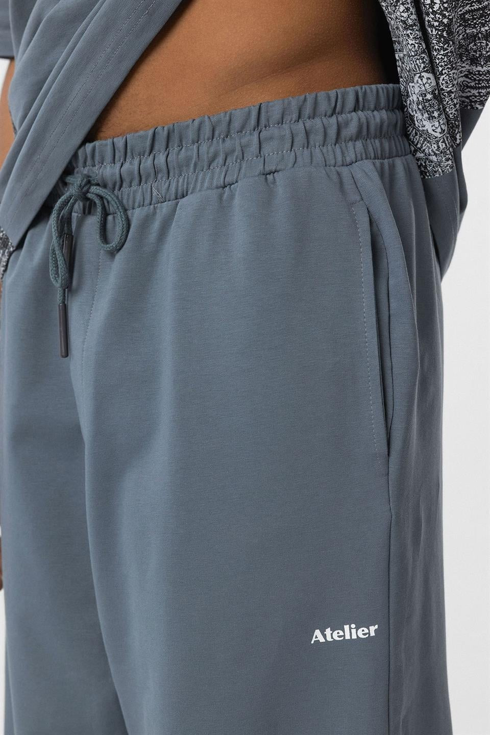 Etnik Desenli Oversize Eşofman Takım