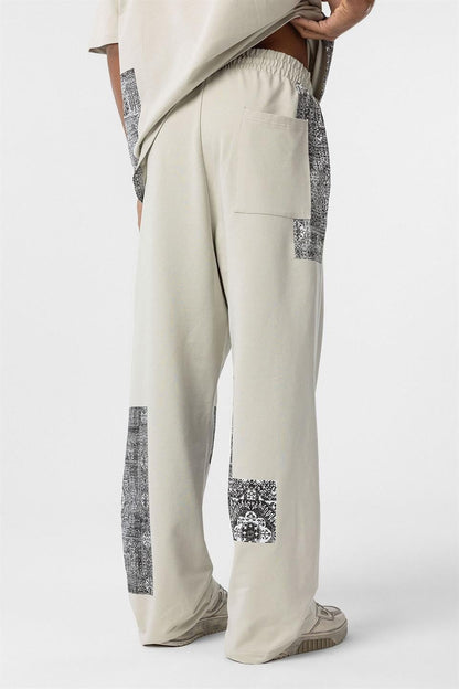 Etnik Desenli Oversize Eşofman Takım