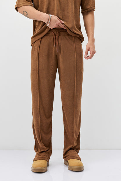 Baggy Havlu Kumaş Pantolon