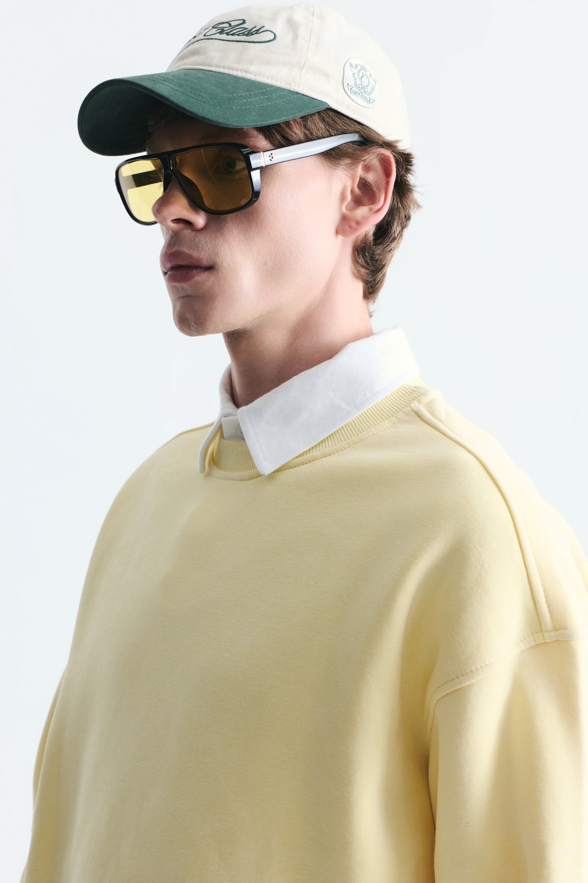 Basic Oversize Yıkamalı Sweatshirt