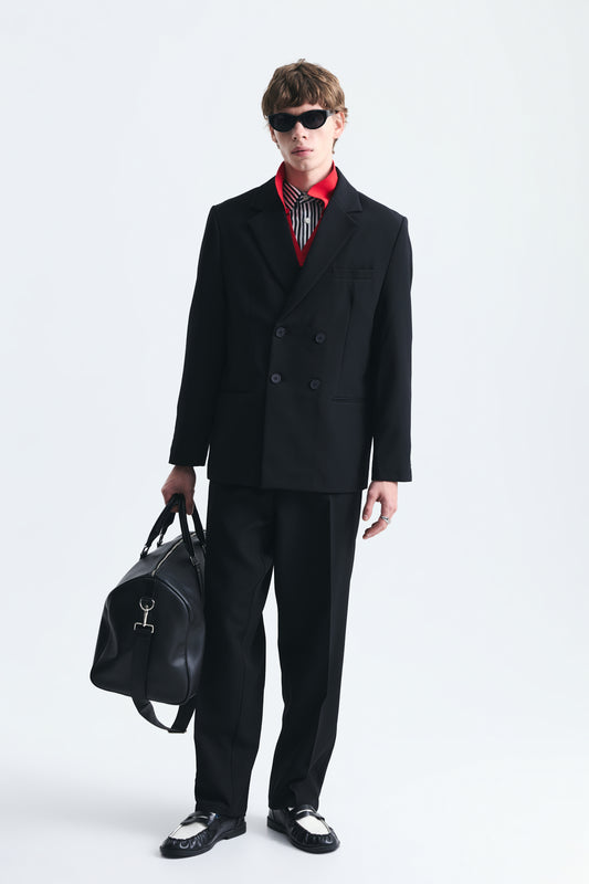 Oversize Kruvaze Takım Elbise