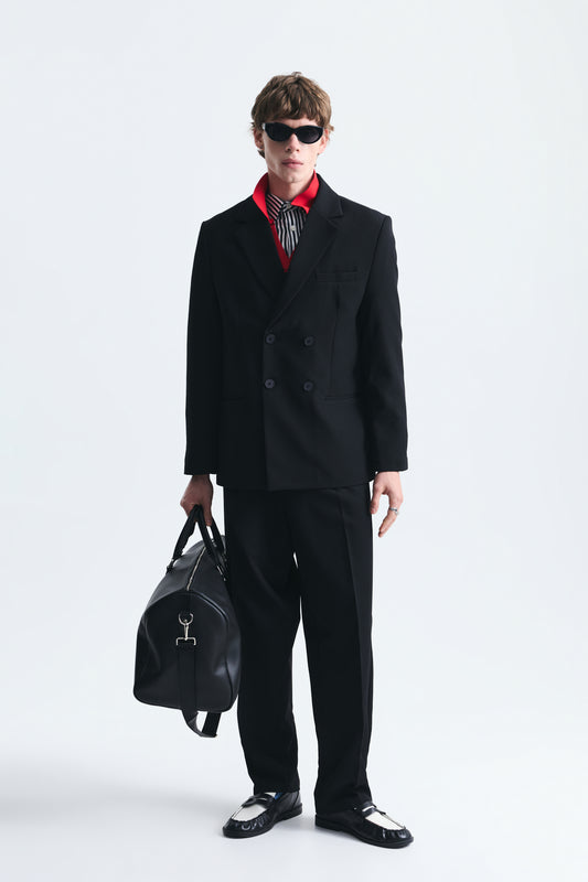 Oversize Kruvaze Takım Elbise