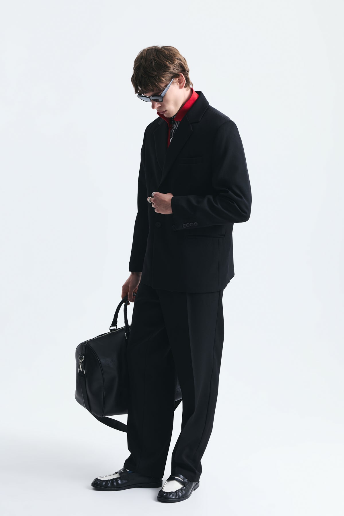 Oversize Kruvaze Takım Elbise