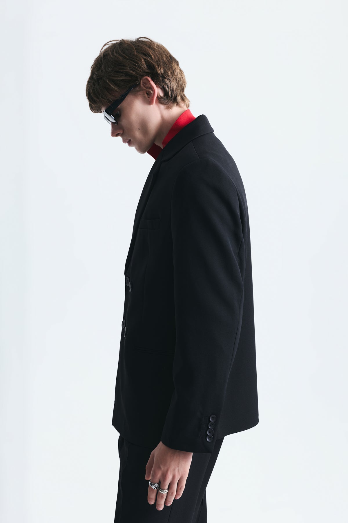 Oversize Kruvaze Takım Elbise