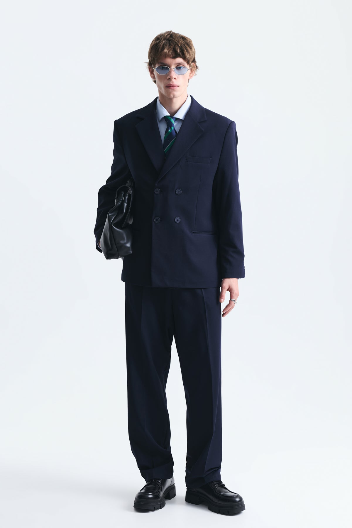 Oversize Kruvaze Takım Elbise