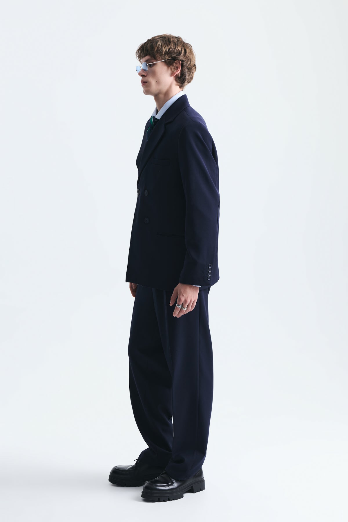 Oversize Kruvaze Takım Elbise