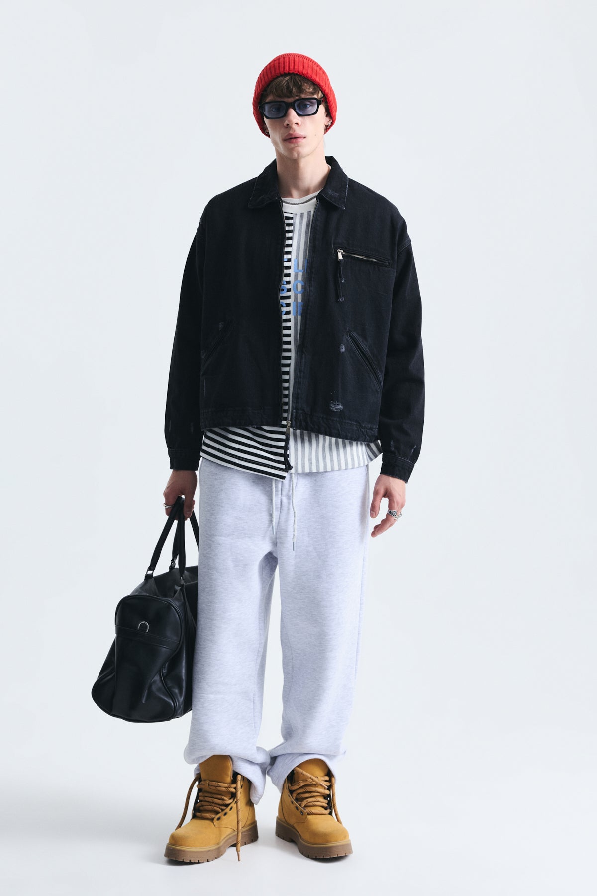 Oversize Fermuar Kapama Kot Mont