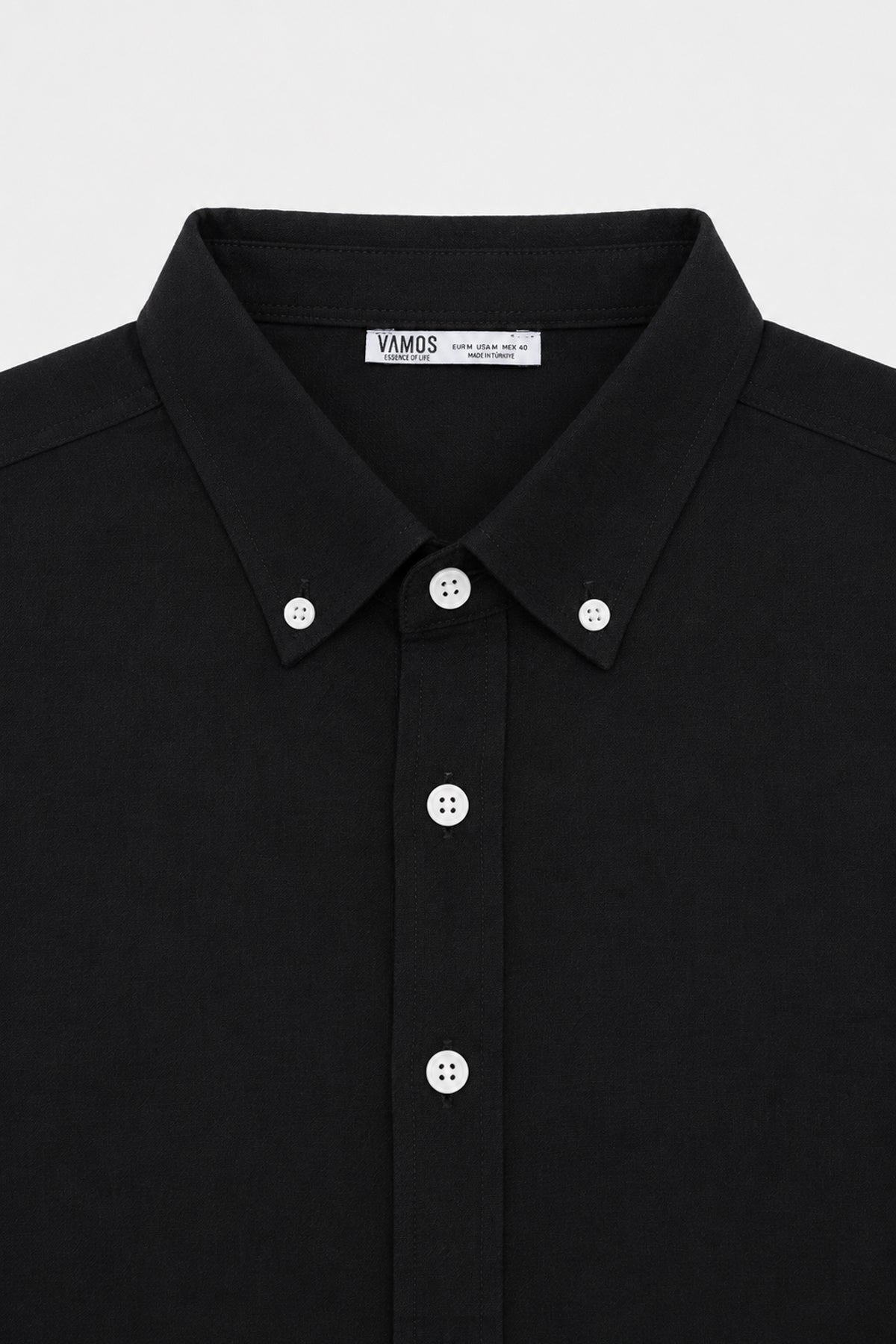 Basic Oversize Pamuk Keten Gömlek