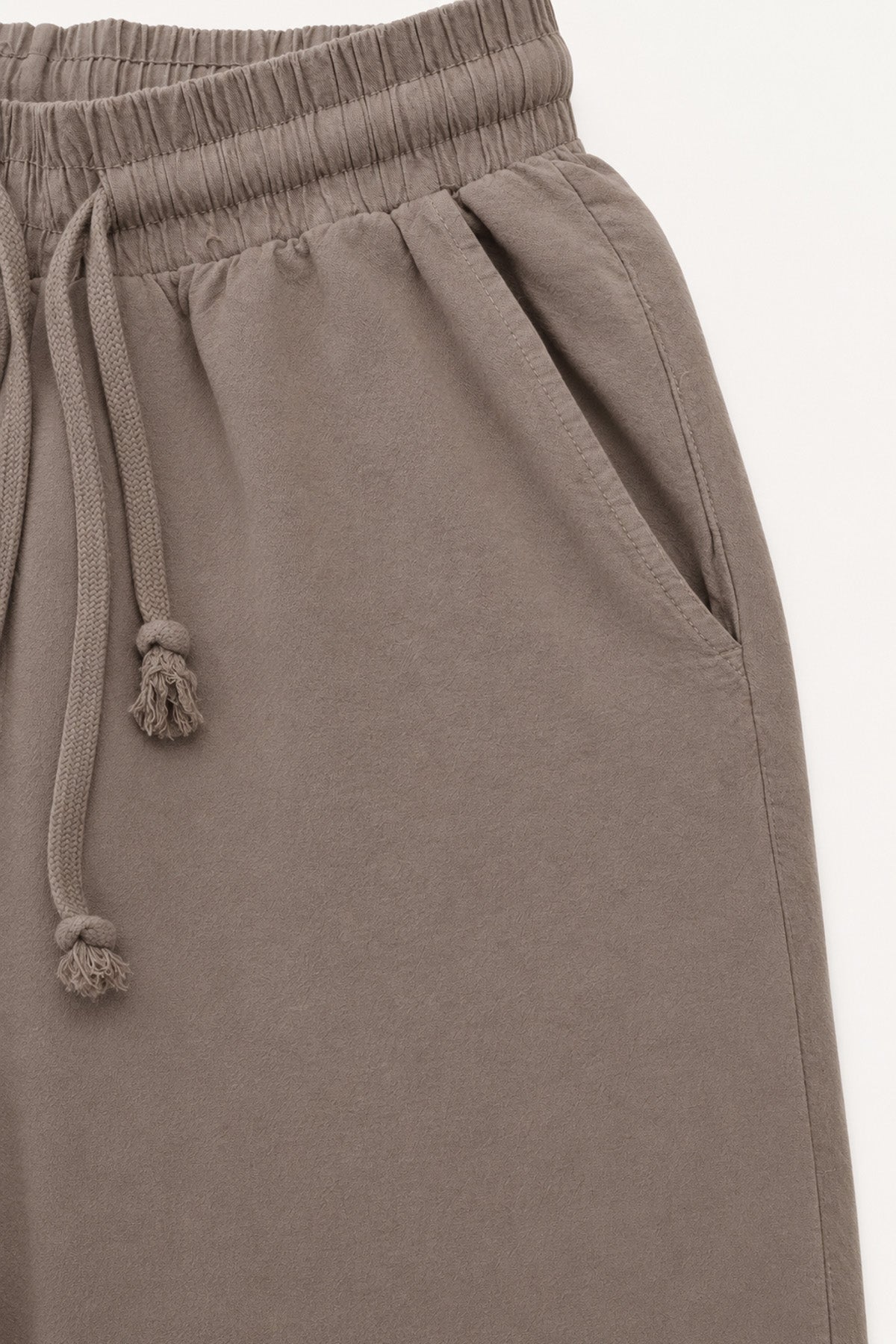 Super Baggy Fit Keten Pantolon