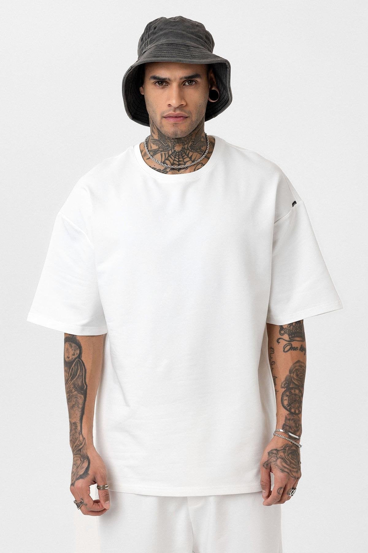 Paça Lastikli Basic Oversize Eşofman Takımı