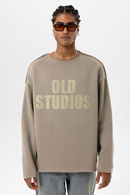 Dikiş Detaylı Overıze Sweatshirt