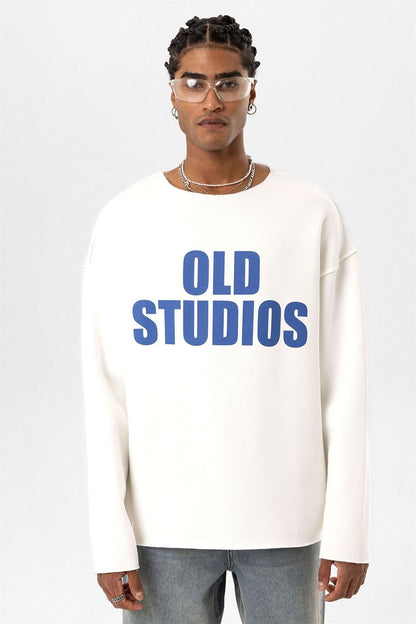 Dikiş Detaylı Overıze Sweatshirt