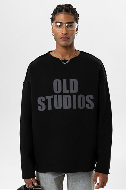 Dikiş Detaylı Overıze Sweatshirt