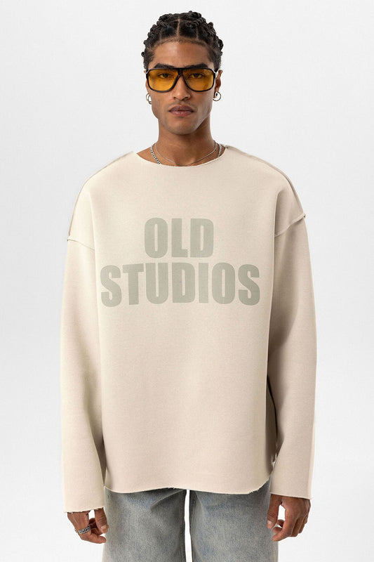 Dikiş Detaylı Overıze Sweatshirt