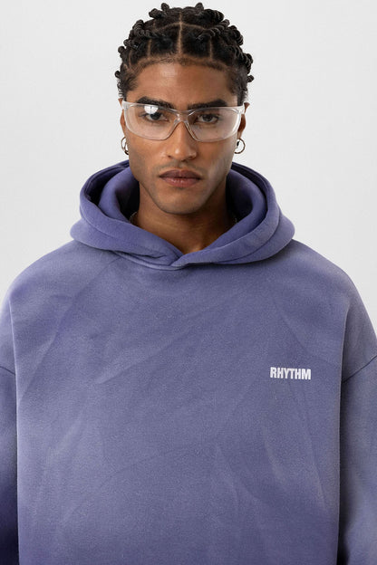 Arka Baskılı Oversize Kapüşonlu Sweatshirt