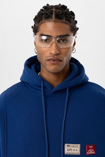 Etiket Detaylı Oversize Sweatshirt
