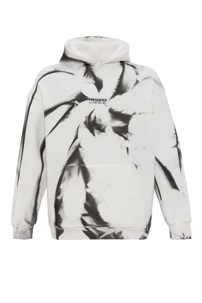 Renk Detaylı Kapüşonlu Oversize Sweatshirt