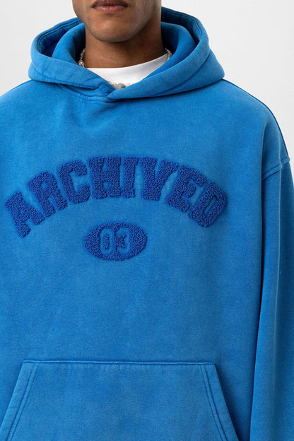 Yıkamalı Oversize Baskılı Sweatshirt