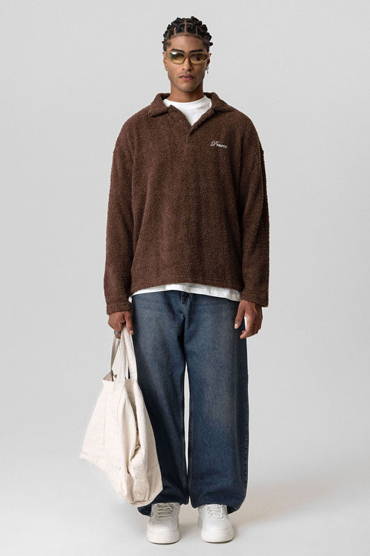 Yazı Detaylı Oversize Sweatshirt