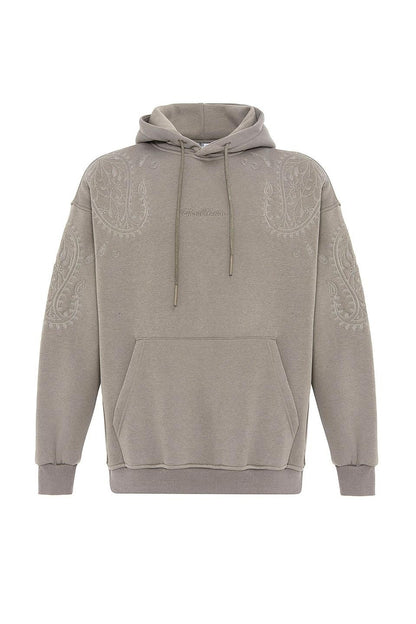 Desenli Oversize Sweatshirt