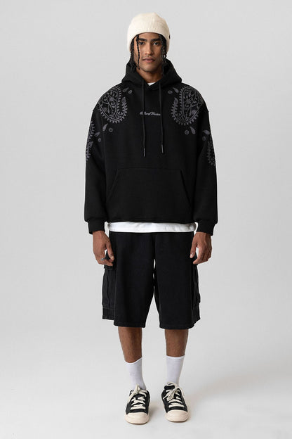 Desenli Oversize Sweatshirt