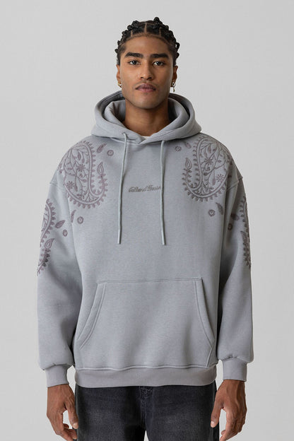 Desenli Oversize Sweatshirt