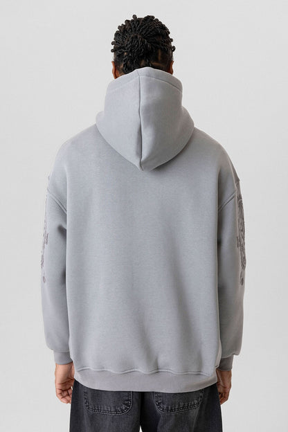 Desenli Oversize Sweatshirt