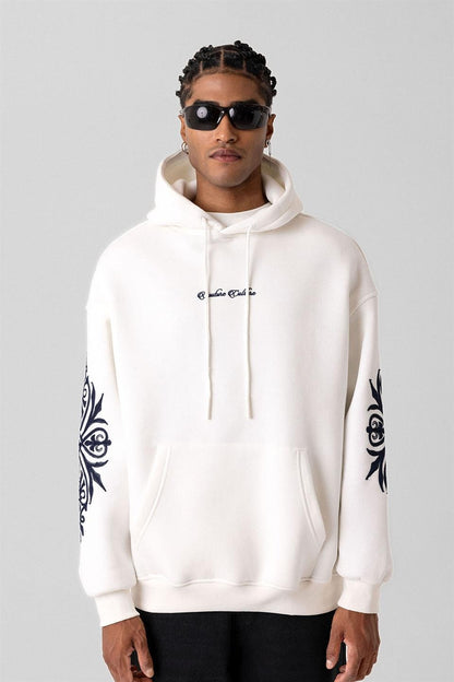 Desenli Oversize Sweatshirt