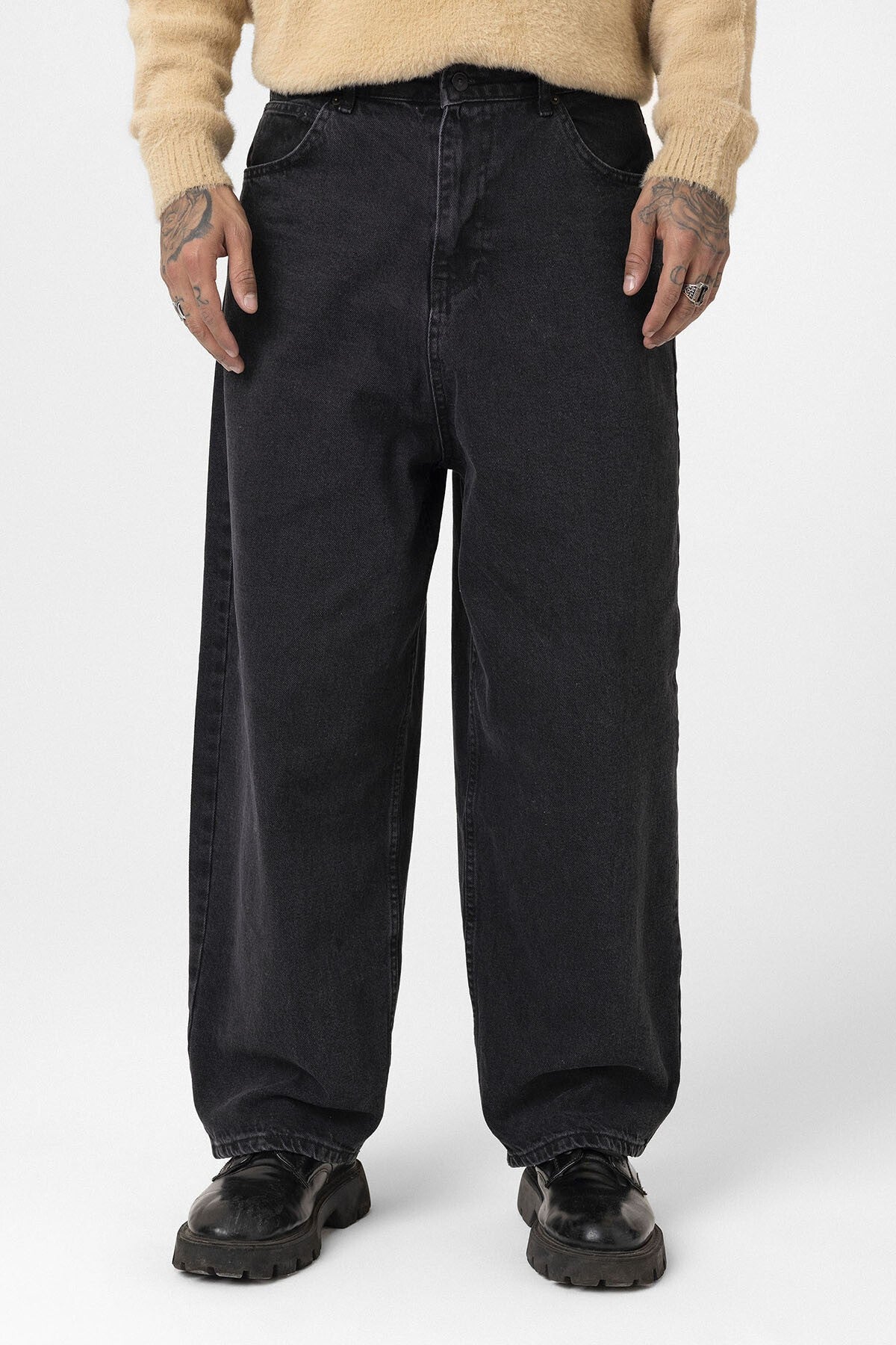 Super Baggy Fıt Jean V100-01