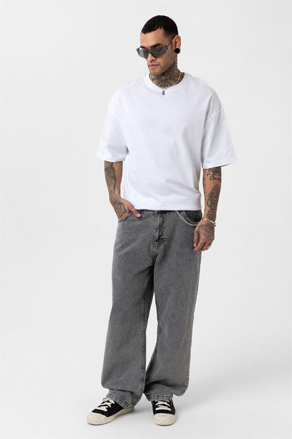 Baggy Fıt Jean V100-02