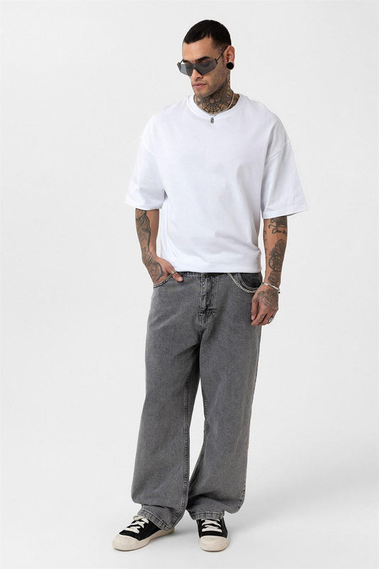 Baggy Fıt Jean V100-02