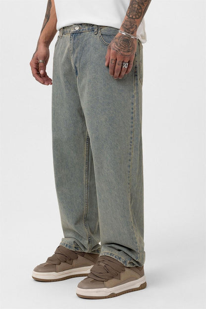 Baggy Fıt Jean V100-02