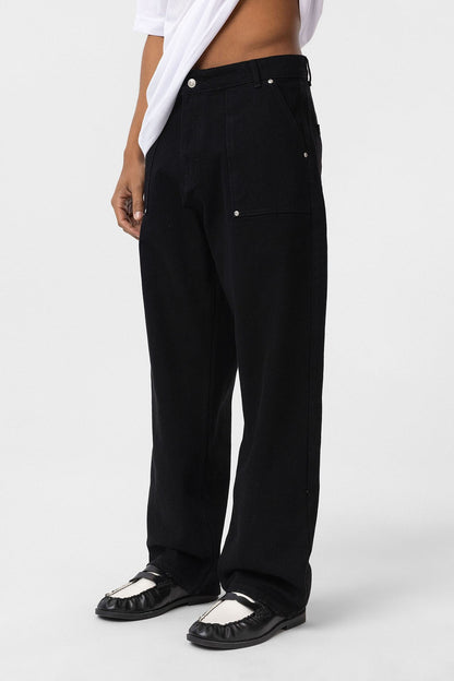 Cep Detaylı Baggy Fit Jean