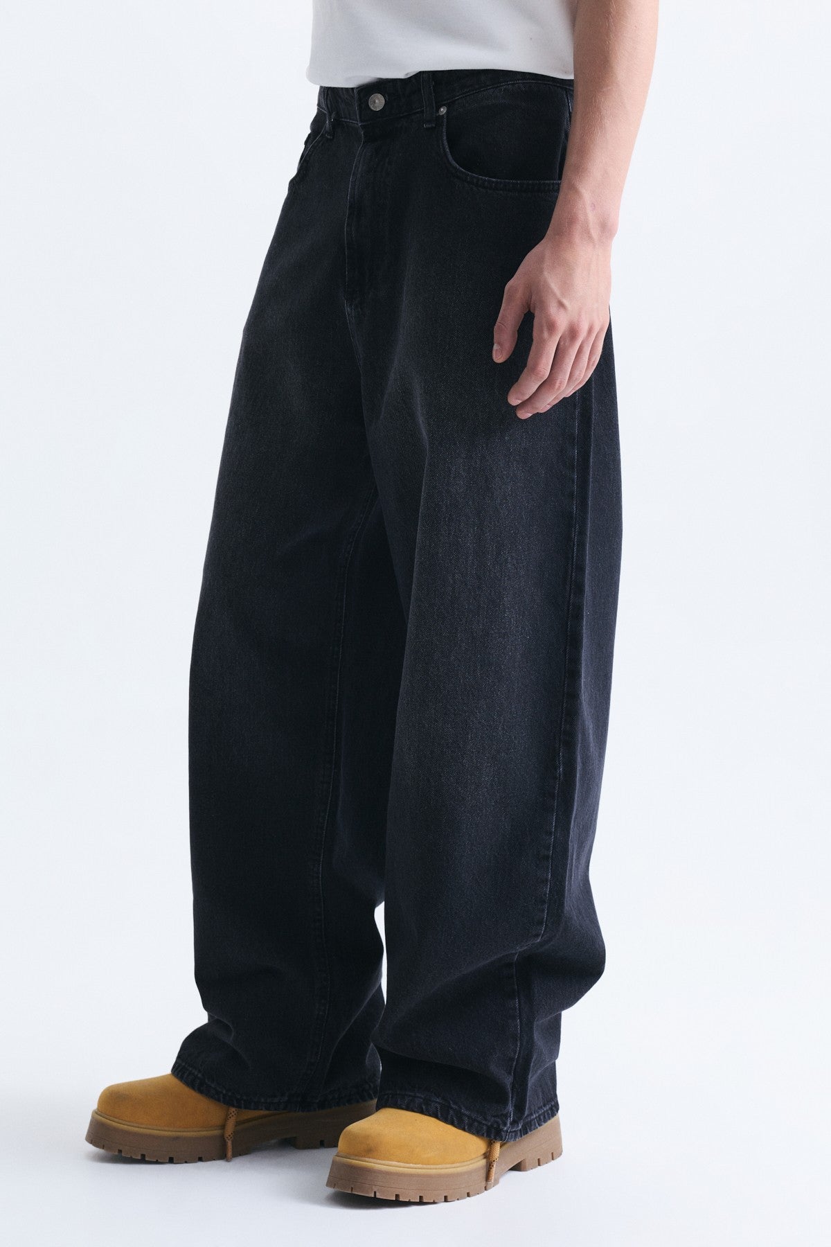 New Baggy Yıkamalı Jean
