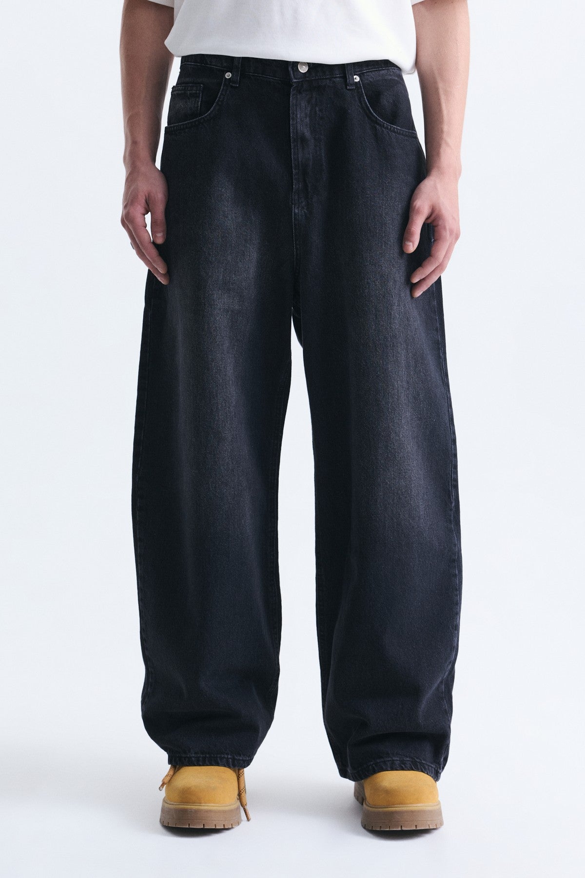 New Baggy Yıkamalı Jean