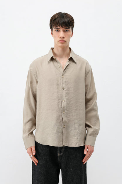 Modal Kumaş Oversize Gömlek