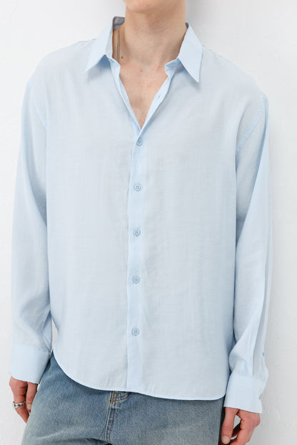 Modal Kumaş Oversize Gömlek
