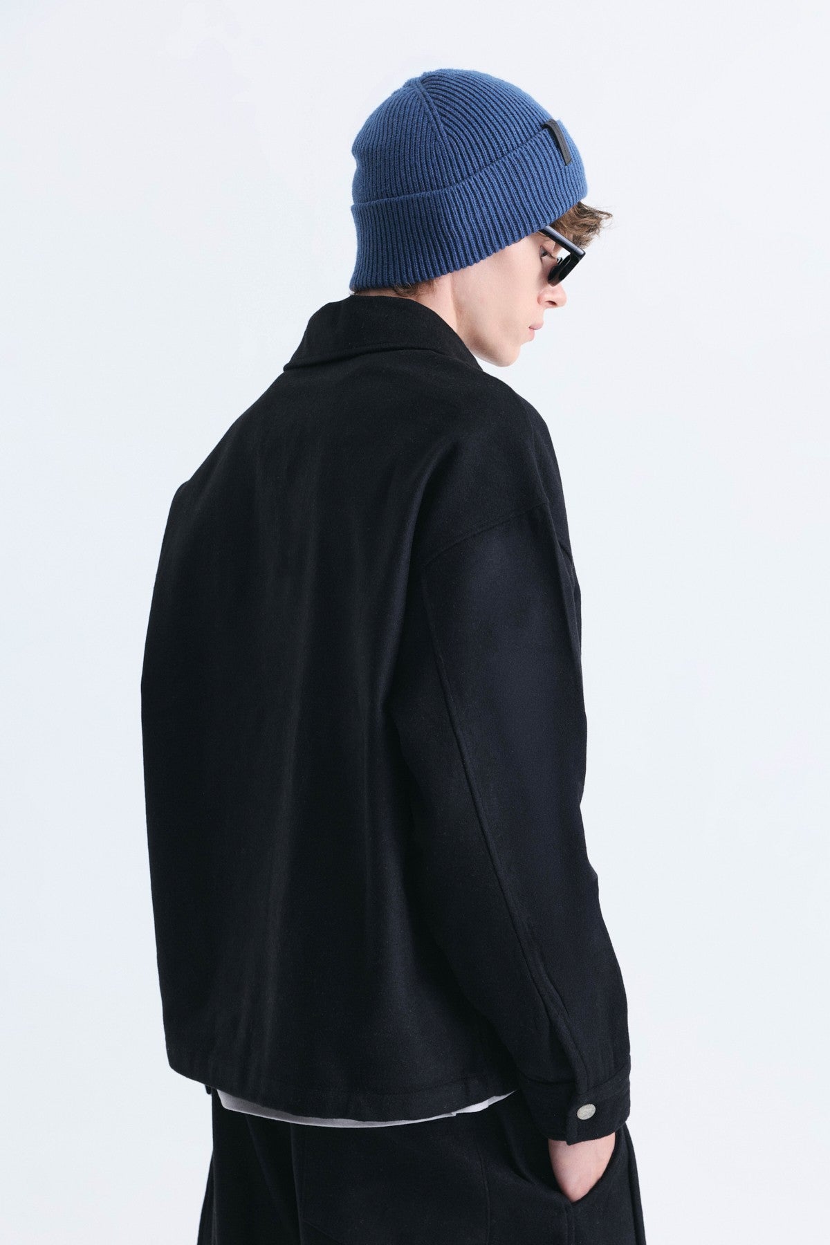 Boxy Fit Polo Yaka Sweatshirt