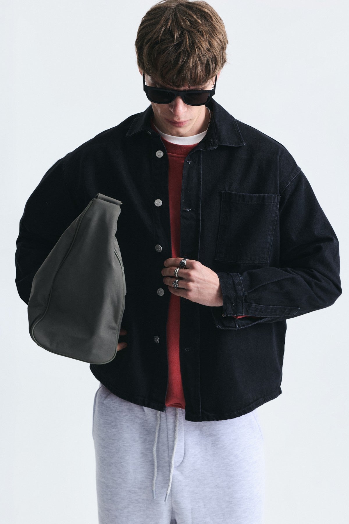 Oversize Denim Gömlek