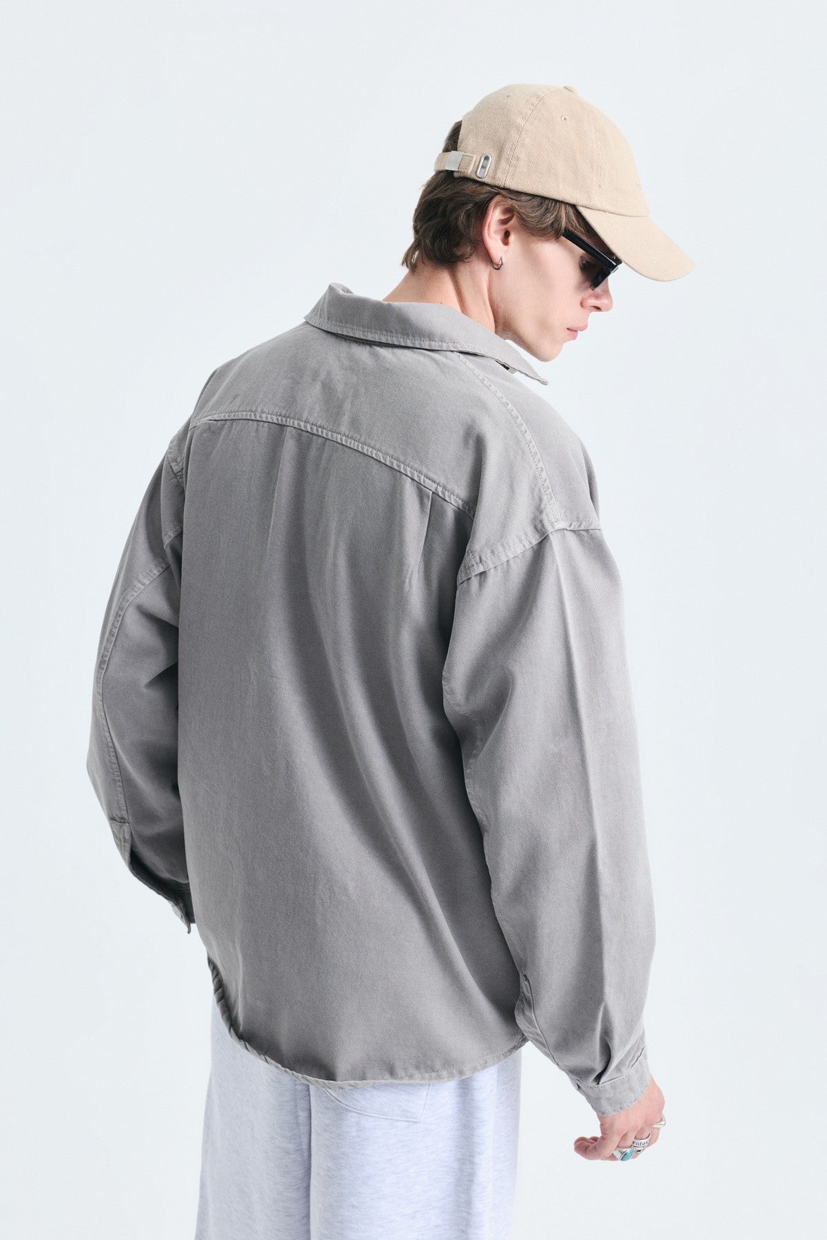 Oversize Denim Gömlek