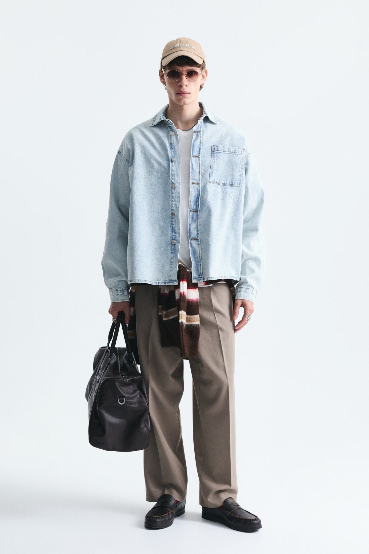 Oversize Denim Gömlek