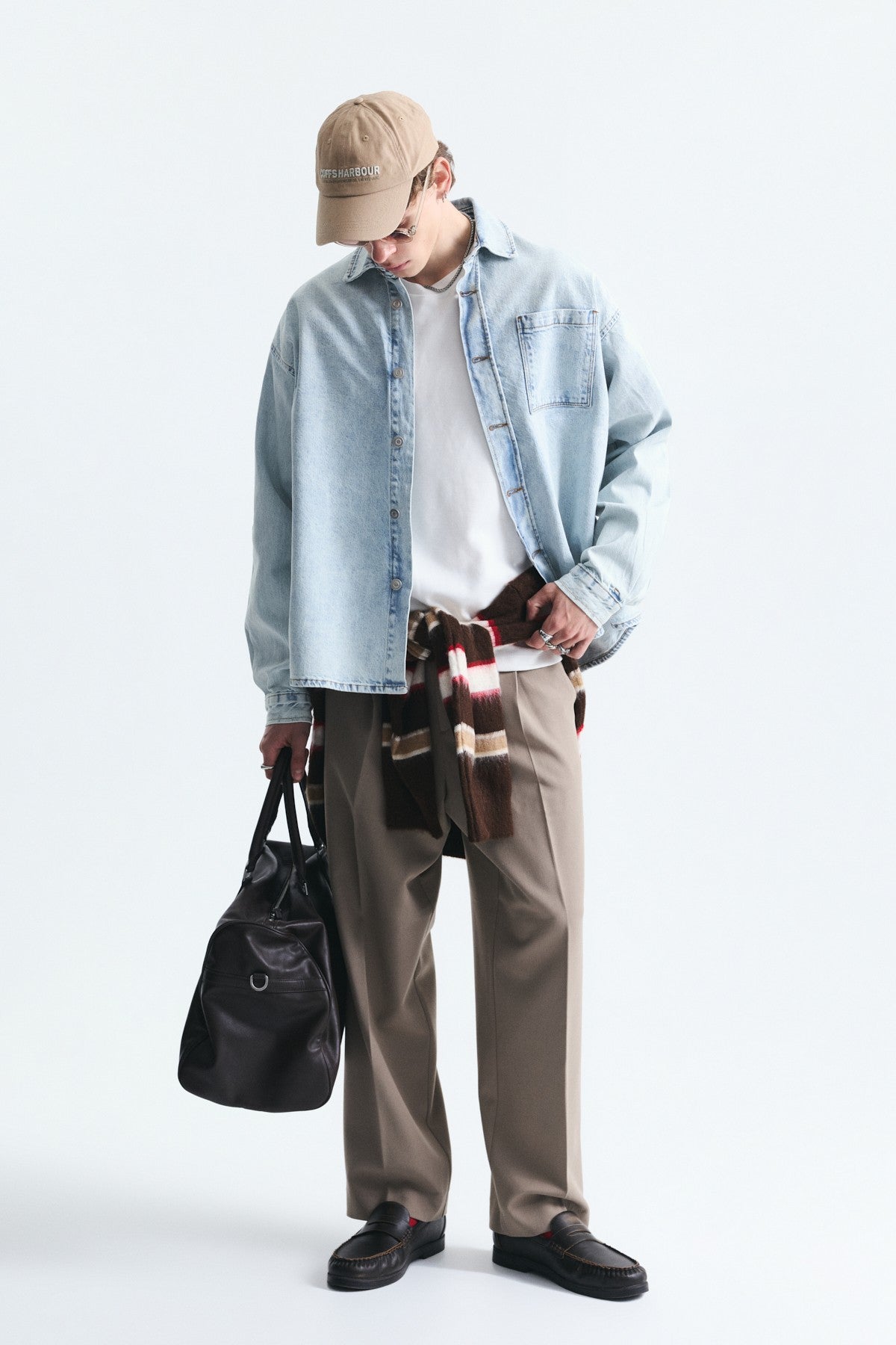 Oversize Denim Gömlek