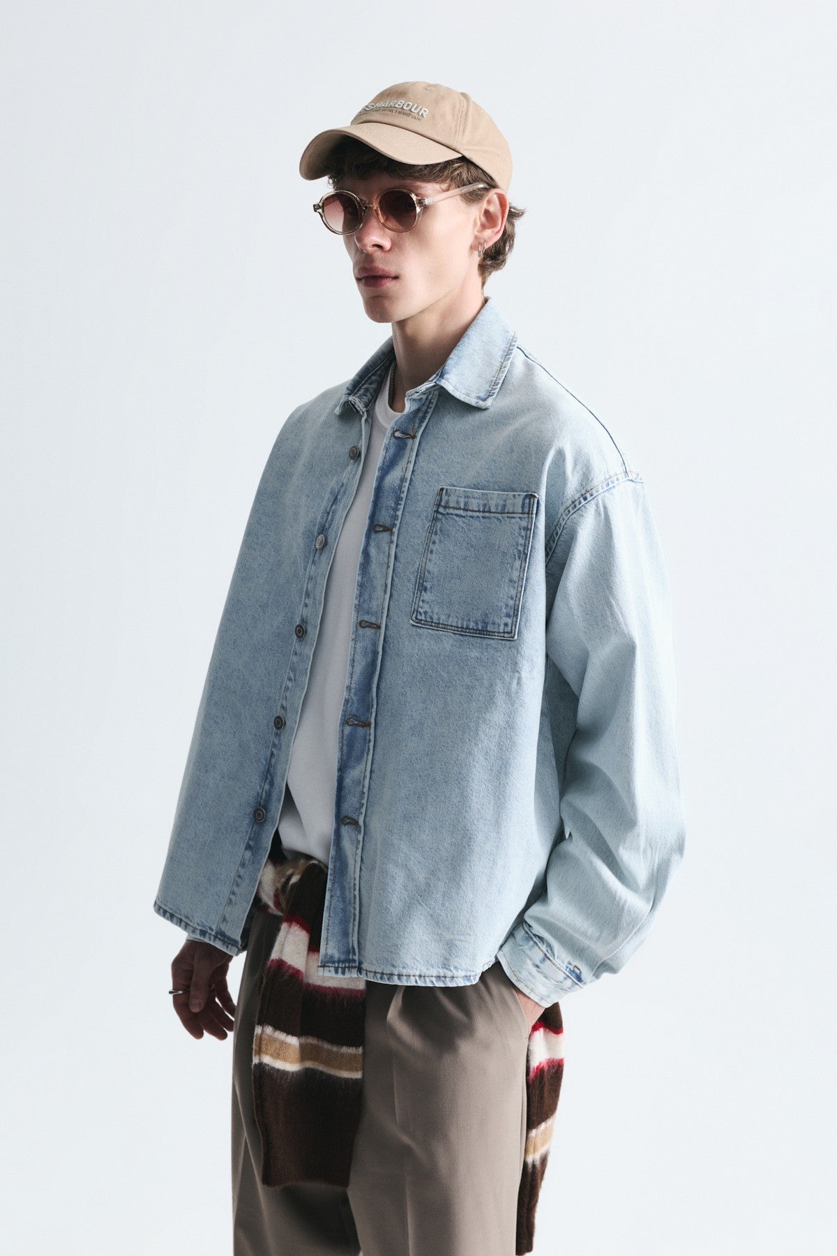 Oversize Denim Gömlek