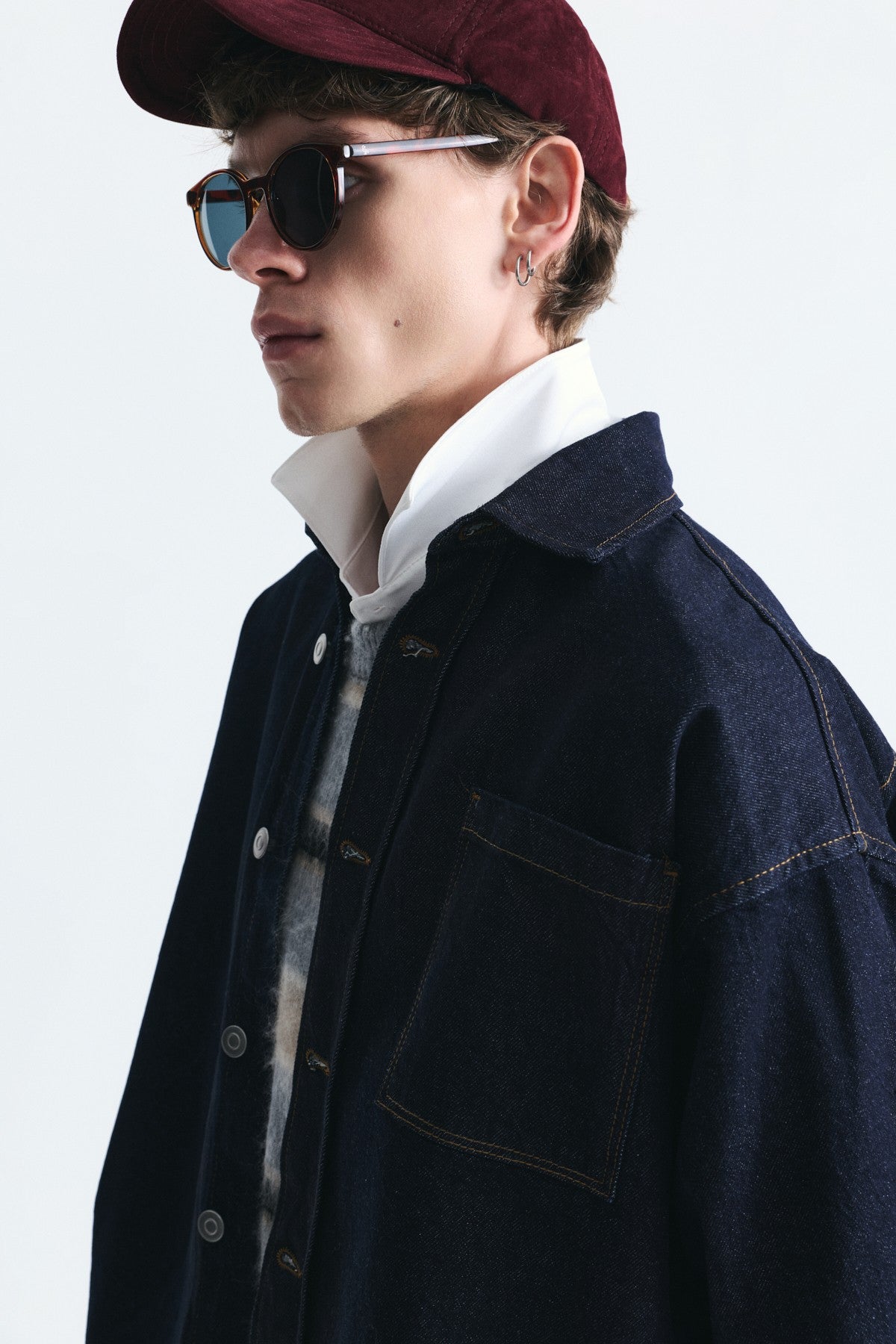Oversize Denim Gömlek